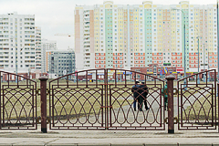 Fencing for the Park dedicated to Artem Borovik